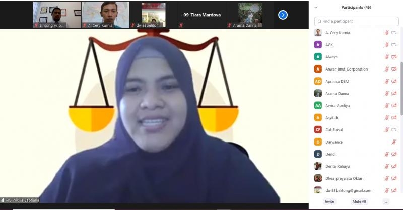 Bekisah Dengan Konsentrasi Hukum Internasional FH UBB
