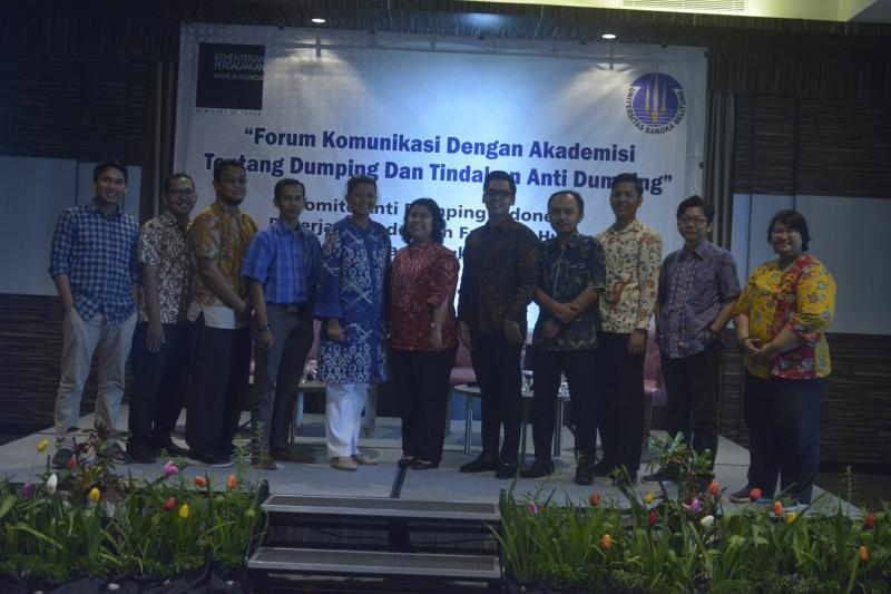 KADI dan FH UBB Gelar Diskusi Publik Anti Dumping