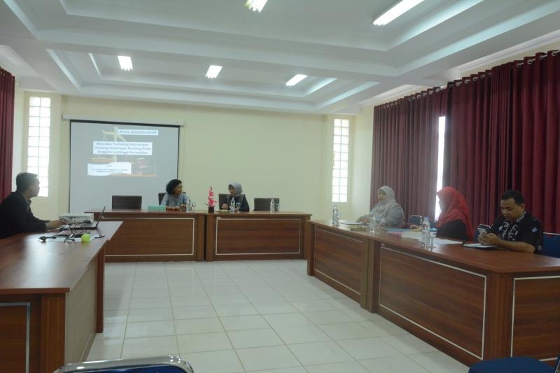 Badan Keahlian DPR RI Gandeng FH UBB Uji Konsep RUU Tentang Etika Anggota Lembaga Perwakilan