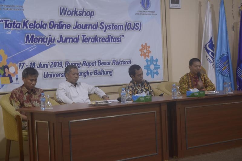 JURNAL HUKUM PROGRESIF UBB GELAR WORKSHOP JURNAL TERAKREDITASI
