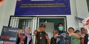 Pusat Studi dan Kajian Kejaksaan (PUSAKA) FH UBB Berdiri di Bangka Belitung